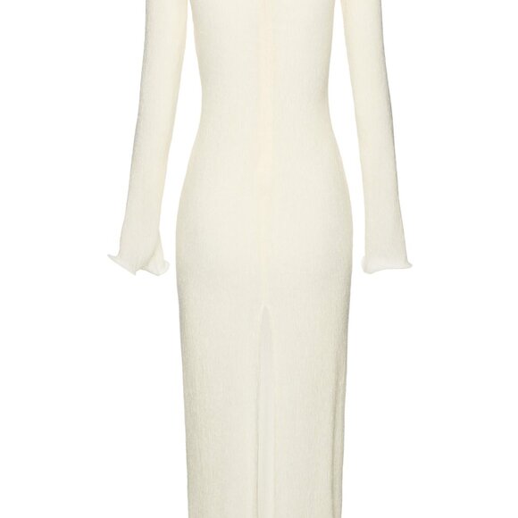 Magda Butrym Floral Embroidered Midi Dress - Picture 2 of 2